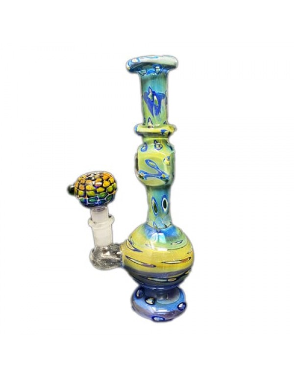 8.5" Heady Handmade Vase Glass Bong