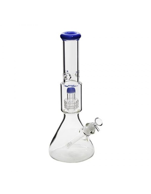 15" Glass Beaker Bong w/ Matrix Perc