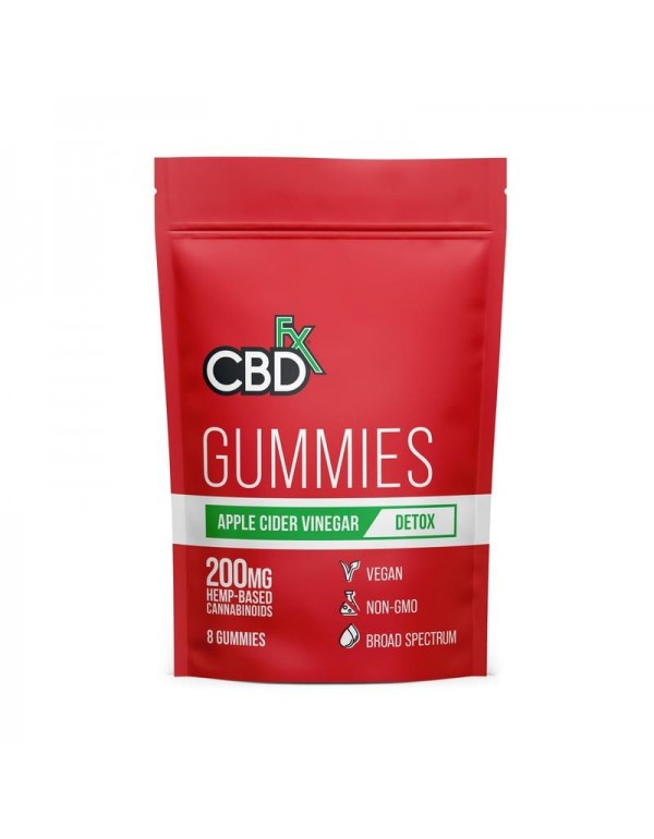 CBDfx Apple Cider Vinegar CBD Gummies