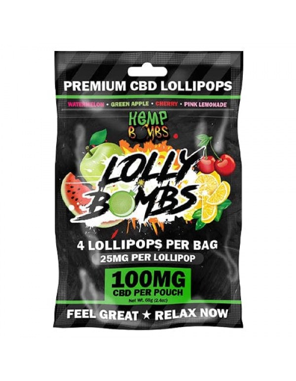 Hemp Bombs LollyBombs CBD Lollipops