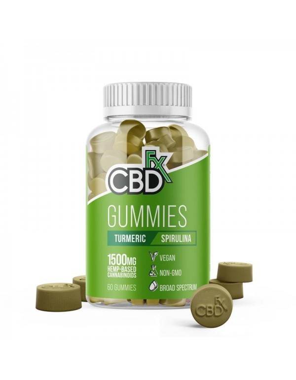 CBDfx Tumeric CBD Gummies