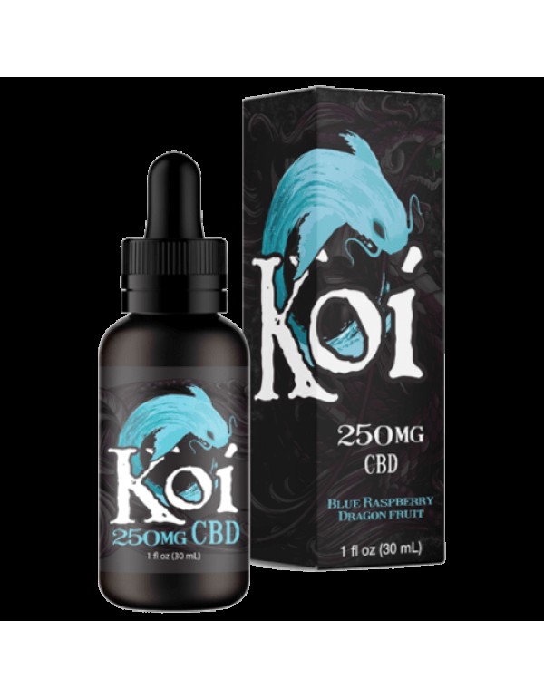 Blue Raspberry Dragon Fruit 30ml CBD Juice - Koi