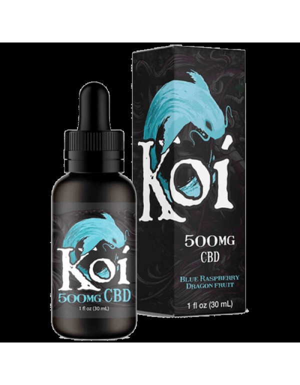 Blue Raspberry Dragon Fruit 30ml CBD Juice - Koi