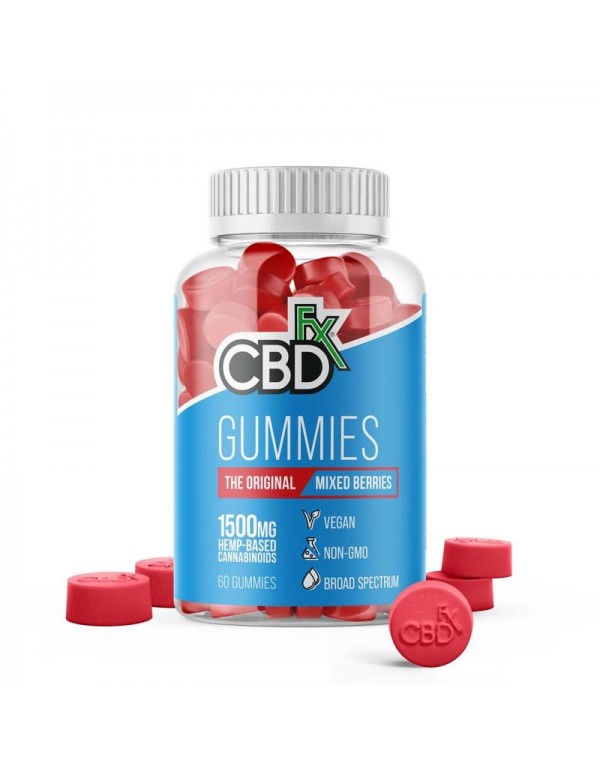 CBDfx Mixed Berry CBD Gummies