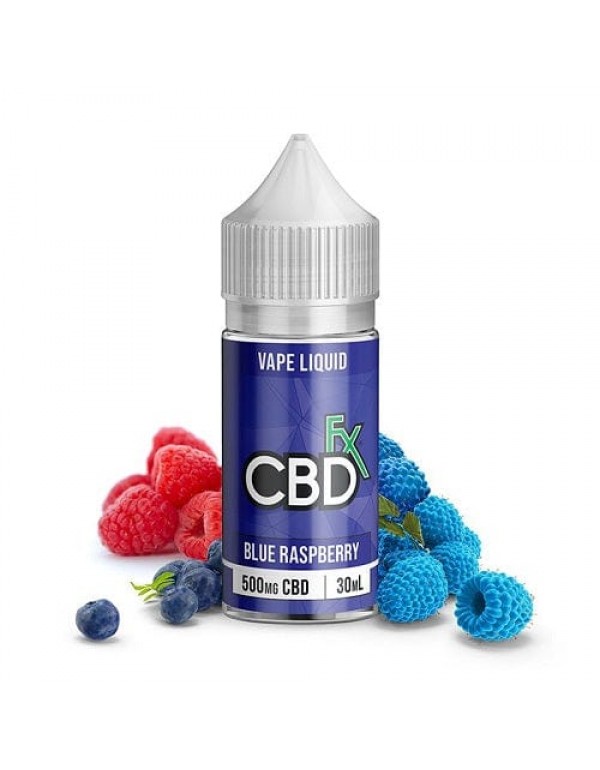 CBDfx Vape Series Blue Raspberry 30ml Juice