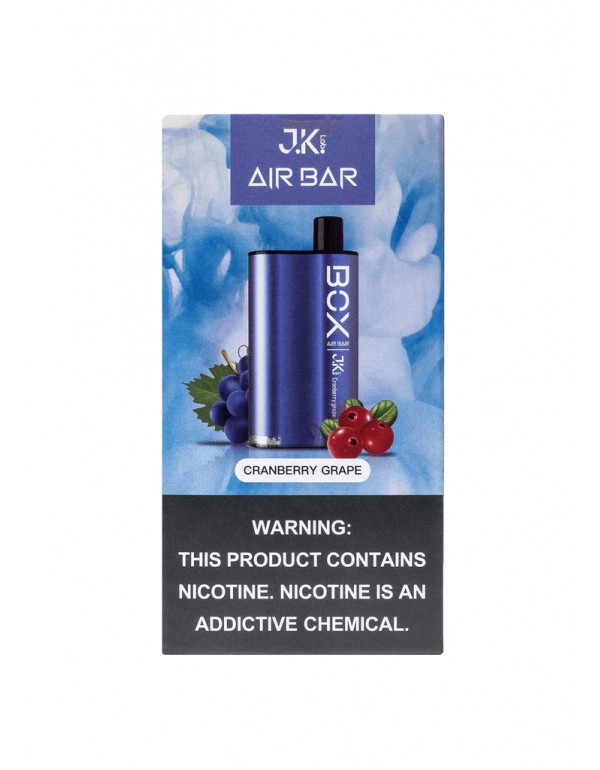 J.K. Labs Air Bar Box Disposable Vape (5%, 3000 Pu...