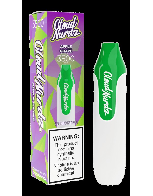 Cloud Nurdz Disposable Vape (2.5% / 5%, 3500 Puffs...