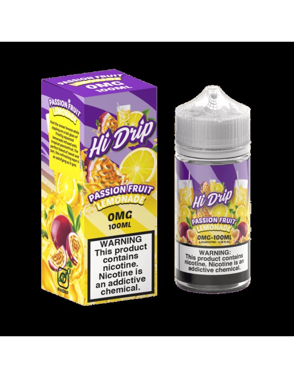 Hi-Drip Passionfruit Lemonade 100ml Vape Juice