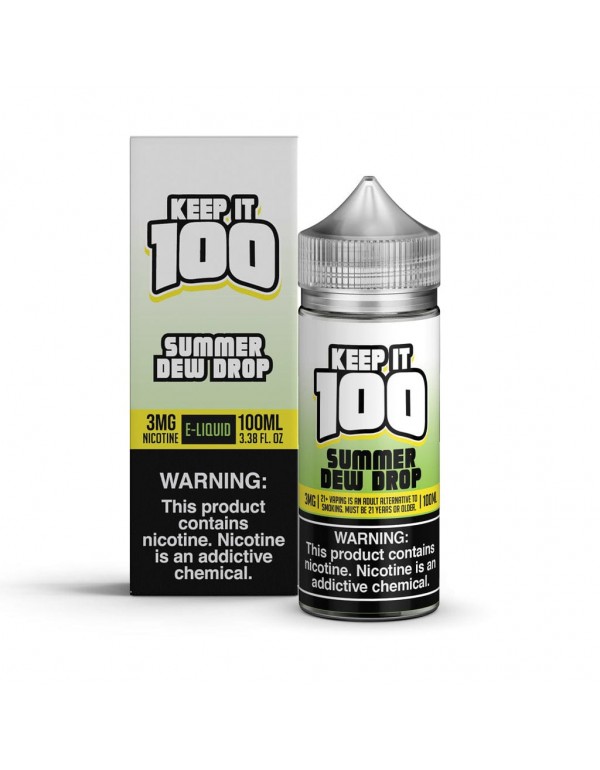 Keep It 100 Summer Dew Drop 100ml Vape Juice