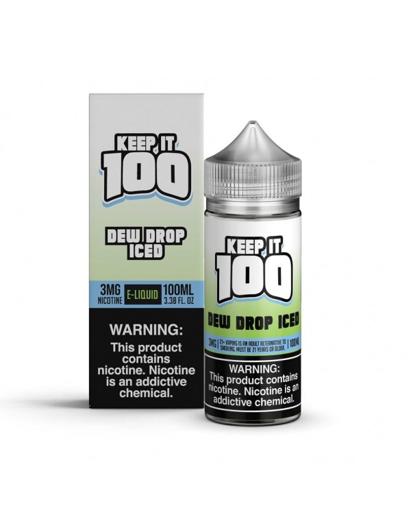 Keep It 100 Dew Drop Iced 100ml Vape Juice