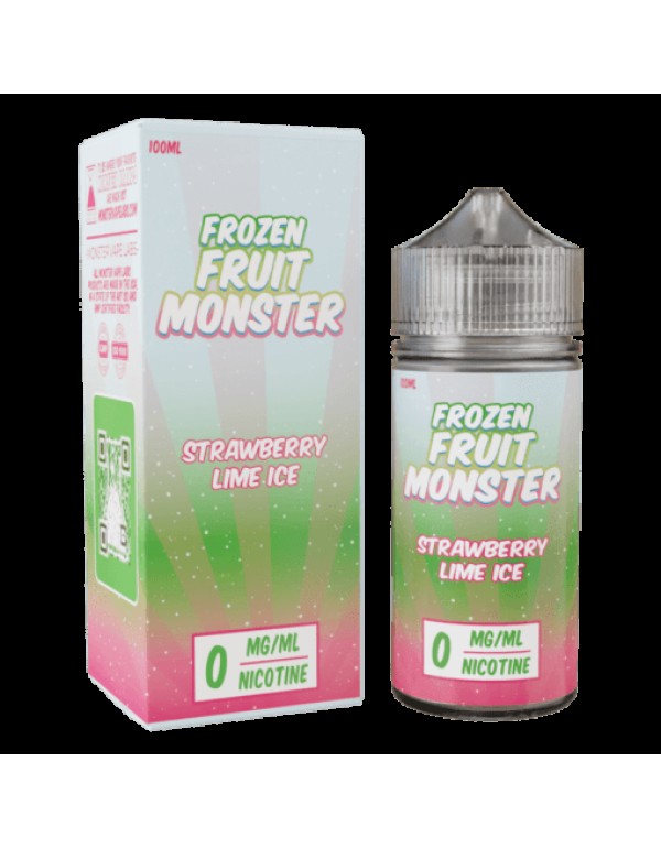 Frozen Fruit Monster Strawberry Lime Ice 100ml Vape Juice