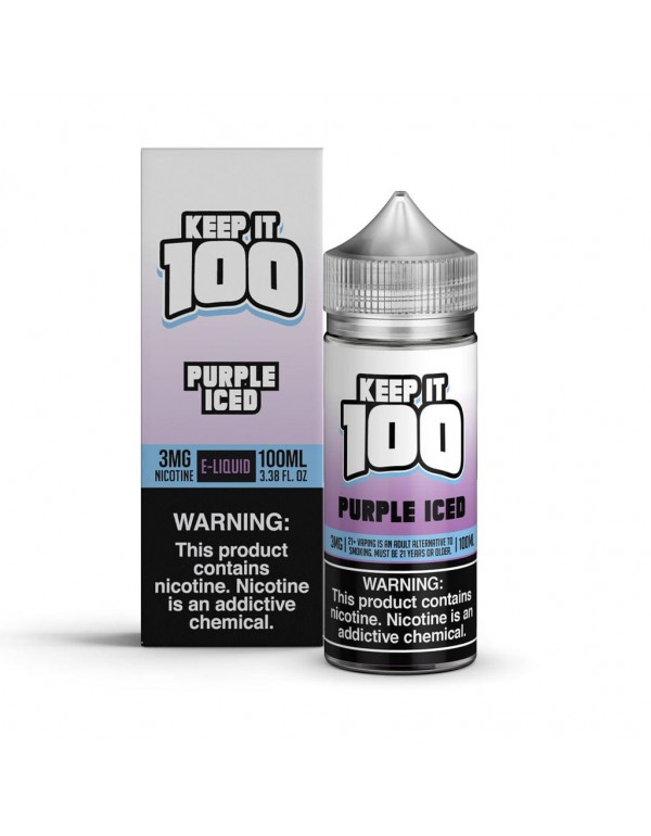 Keep It 100 Purple Iced 100ml Vape Juice