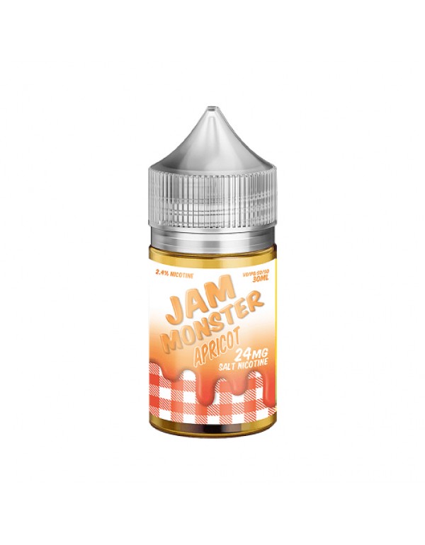 Jam Monster Salts Apricot 30ml Nic Salt Vape Juice